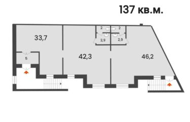 Свободного назначения, 137 м²